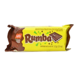 Las Galletitas Rumba Bagley son un clásico de la Argentina. Se trata de una galletita dulce de chocolate con relleno sabor a coco, ideal para disfrutar con un mate, café o té.
