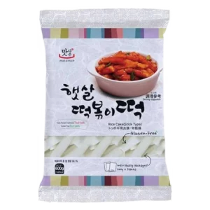 Ideal para preparar Tteokbokki, un plato tradicional coreano con salsa picante de gochujang, o para otras recetas con pasta de arroz.