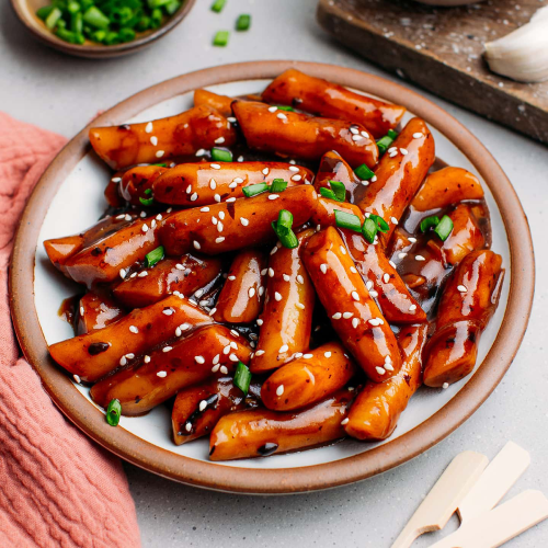 Tteokbokki Pasta de Arroz Coreana